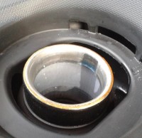 Tankstutzen mit Rost